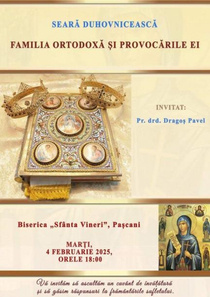 Conferința „Familia Ortodoxă și provocările ei” Conferința „Familia Ortodoxă și provocările ei”