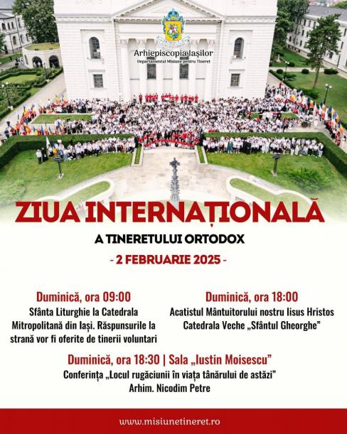 Ziua Mondială a Tineretului Ortodox Ziua Mondială a Tineretului Ortodox